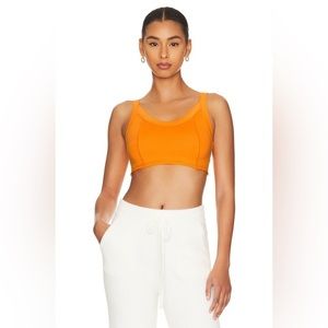 Revolve x ALL THE WAYS Orange Odell Crop Top—Size M NWT